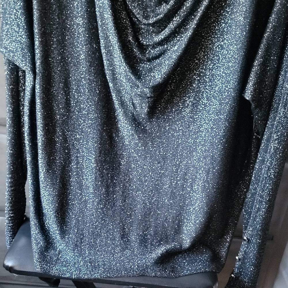Ruby Rd. Black Fairy Sparkle Cowl Neck Top ๐ธ๐ธ๐ธ๐ธ๐ธ๐ธ๐ธ๐ธ๐ธ๐ธ๐ธ๐ธ๐ธ๐ธ๐ธ๐ธ๐ธ๐ธ - Picture 6 of 12